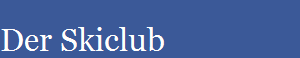 Der Skiclub